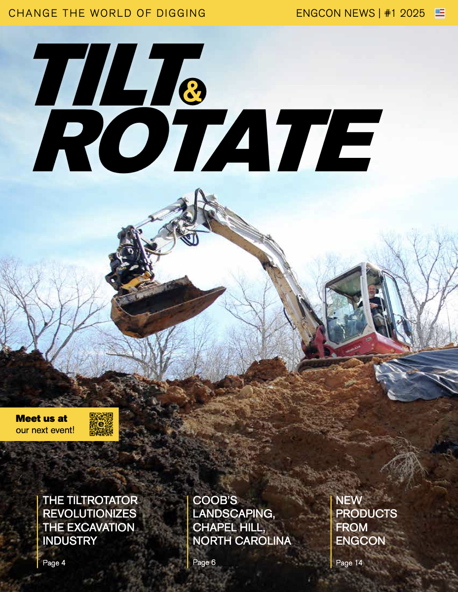 Tilt & Rotate Magazine — issue featuring Coob's Landscaping